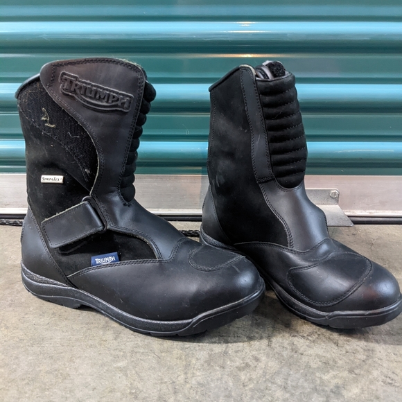 Triumph Padded Motorcycle Boots - Picture 1 of 3